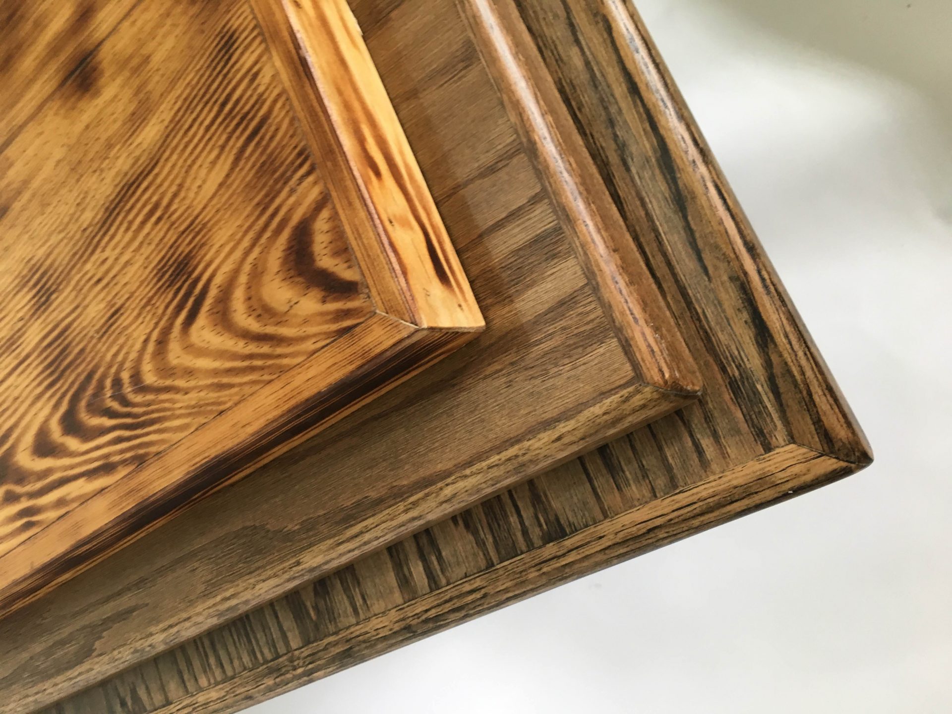 especiales de madera, cubiertas de madera para de madera para mesas